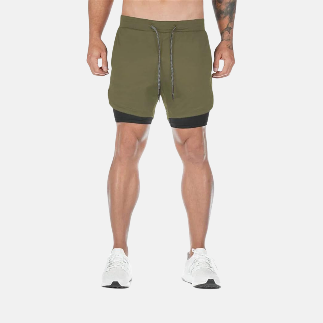 RITUAL 2 in 1 RUNNING SHORTS