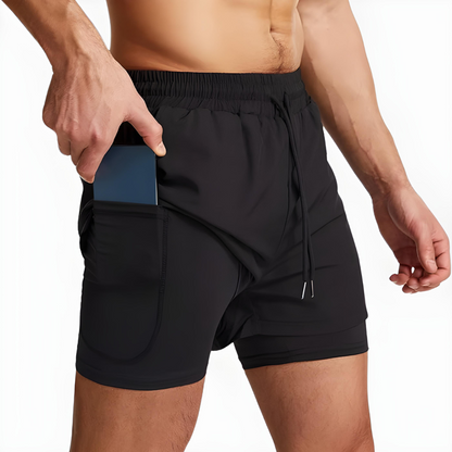 RITUAL 2 in 1 RUNNING SHORTS