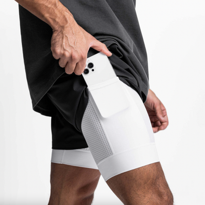 RITUAL 2 in 1 RUNNING SHORTS