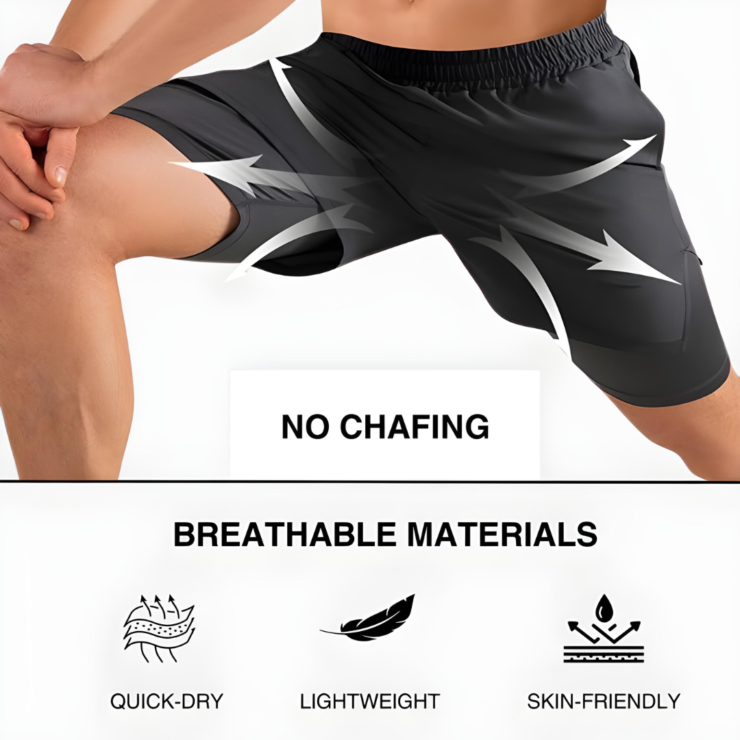 RITUAL 2 in 1 RUNNING SHORTS