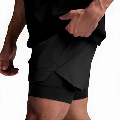 RITUAL 2 in 1 RUNNING SHORTS